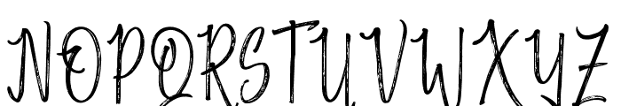 SmolderBrush Font UPPERCASE