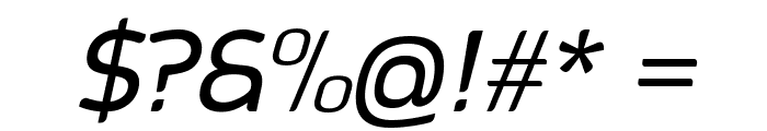Smoolthan Medium-Italic Font OTHER CHARS