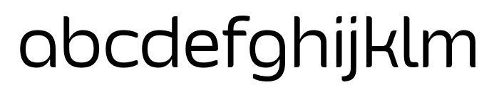 Smoolthan Font LOWERCASE