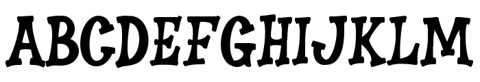 Smooth Crime Font LOWERCASE