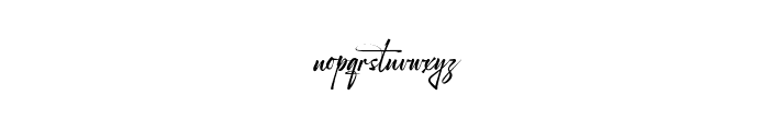 Smooth Radiance Two Font LOWERCASE