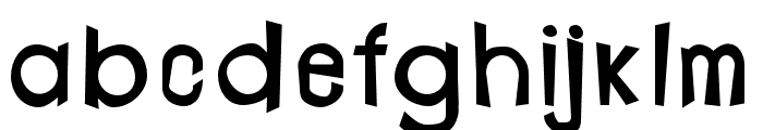 Smooth-Regular Font LOWERCASE