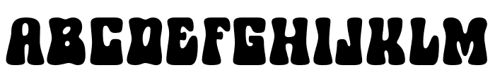 Smooth Retro Font LOWERCASE