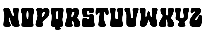 Smooth Retro Font LOWERCASE