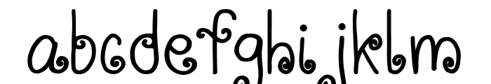 Smooth Wave Font LOWERCASE