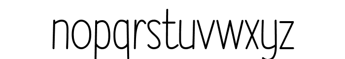 Smooth of Simplicity Font LOWERCASE