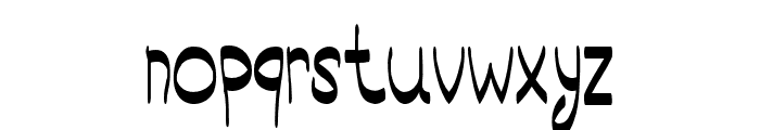 SmoothBisque-Regular Font LOWERCASE