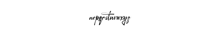 SmoothRadianceTwo Font LOWERCASE