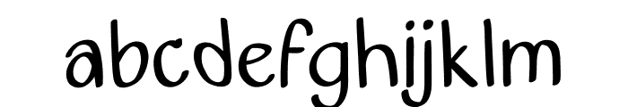 Smoothdraw Font LOWERCASE