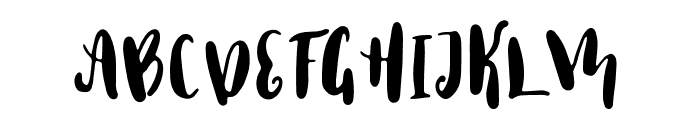SmoothieLife-Regular Font UPPERCASE