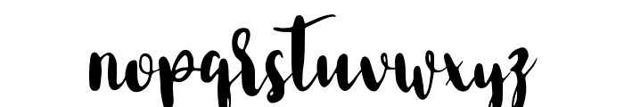 SmoothieLife-Regular Font LOWERCASE