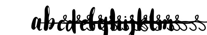 Smoothielifeswirls-Regular Font LOWERCASE