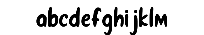 Smoothies Script Regular Font LOWERCASE
