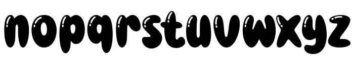 Smooty Bubbles Font LOWERCASE