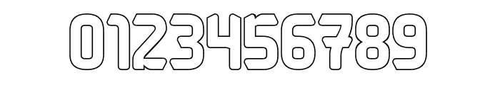 Snack Bite-Hollow Font OTHER CHARS