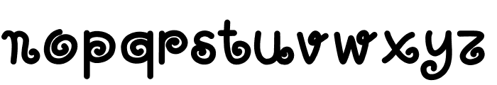 SnailSlow Font LOWERCASE