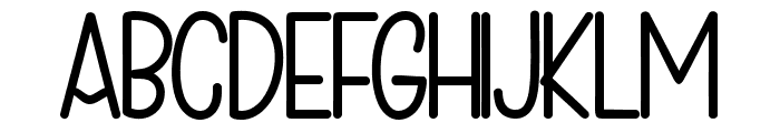 Snailer Regular Font UPPERCASE