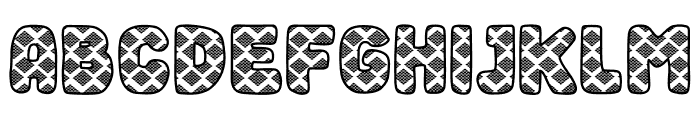 Snake Skin Font UPPERCASE