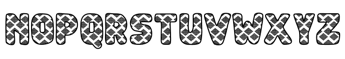Snake Skin Font UPPERCASE