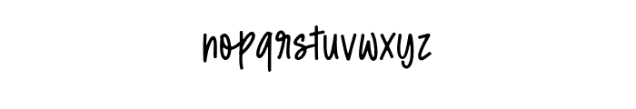 Snakeshadow Font LOWERCASE