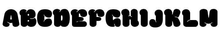 Snap Pop Regular Font UPPERCASE