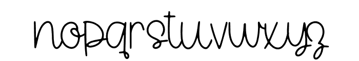 Snapdragons Font LOWERCASE