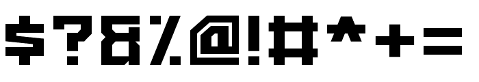 SnapeShock-Stencil Font OTHER CHARS
