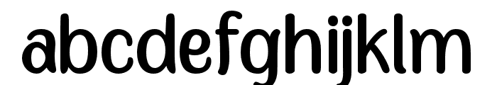 SnappyDresser-Regular Font LOWERCASE