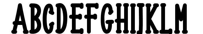 Snoklyn-Bold Font UPPERCASE