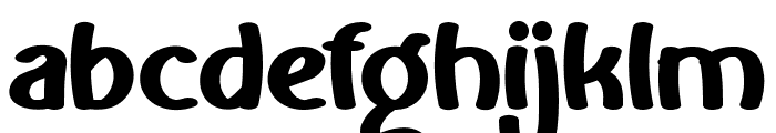 Snooby Font LOWERCASE