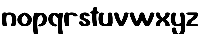 Snooby Font LOWERCASE