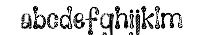 Snow Away Six Font LOWERCASE