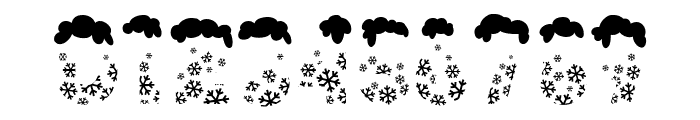 Snow Bold Ornament Font OTHER CHARS