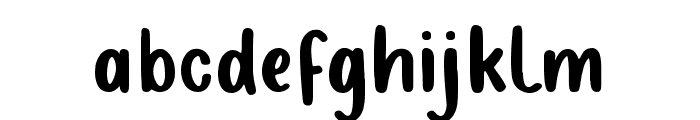 Snow Bright Font LOWERCASE