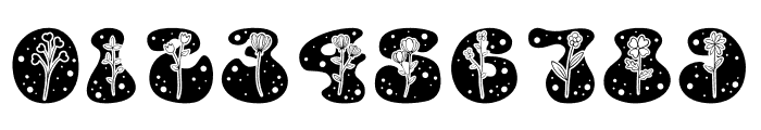 Snow-Flowers Font OTHER CHARS
