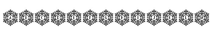 Snow Fresh Font UPPERCASE