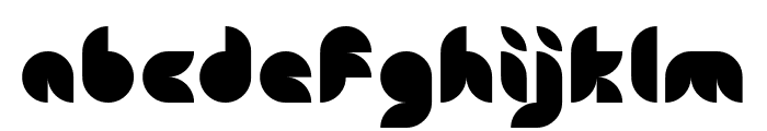 Snow Mask Font LOWERCASE
