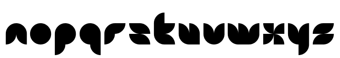 Snow Mask Font LOWERCASE