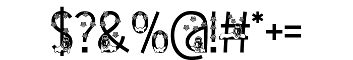 Snow Penguin Font OTHER CHARS
