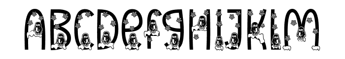 Snow Penguin Font LOWERCASE
