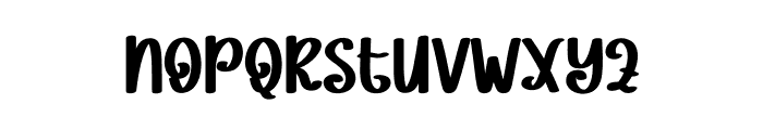 Snow Stockings Font LOWERCASE