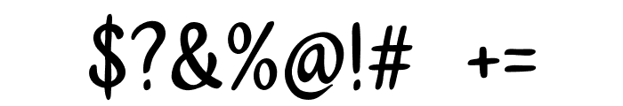 Snowdrop Doodle Font OTHER CHARS