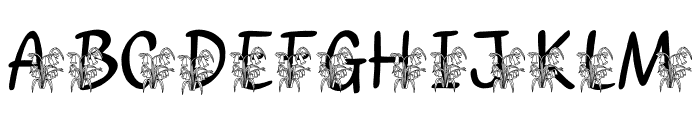 Snowdrop Doodle Font UPPERCASE