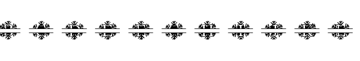 Snowflake Christmas Monogram Rg Font LOWERCASE