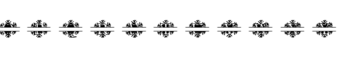 Snowflake Christmas Monogram Rg Font LOWERCASE