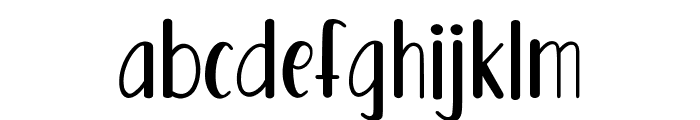 Snowflake Font Regular Font LOWERCASE