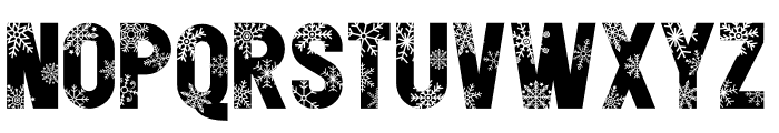 Snowflake-SemiBold Font UPPERCASE