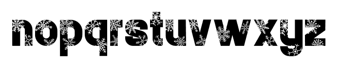 Snowflake-SemiBold Font LOWERCASE