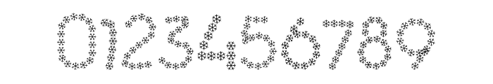 Snowflakes Font OTHER CHARS