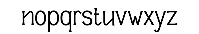 Snowie Regular Font LOWERCASE